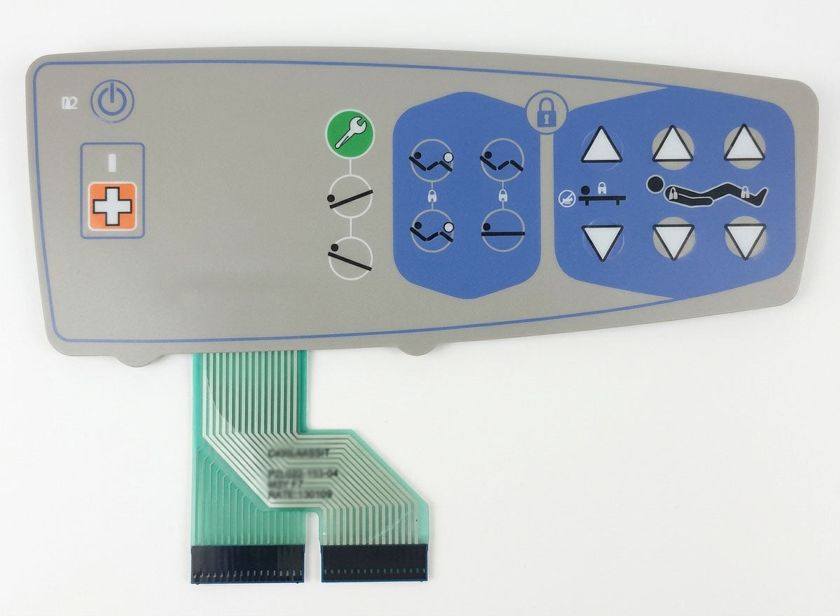 Hill-Rom P1170 Right Nurse Call Membrane | KLN-153-06