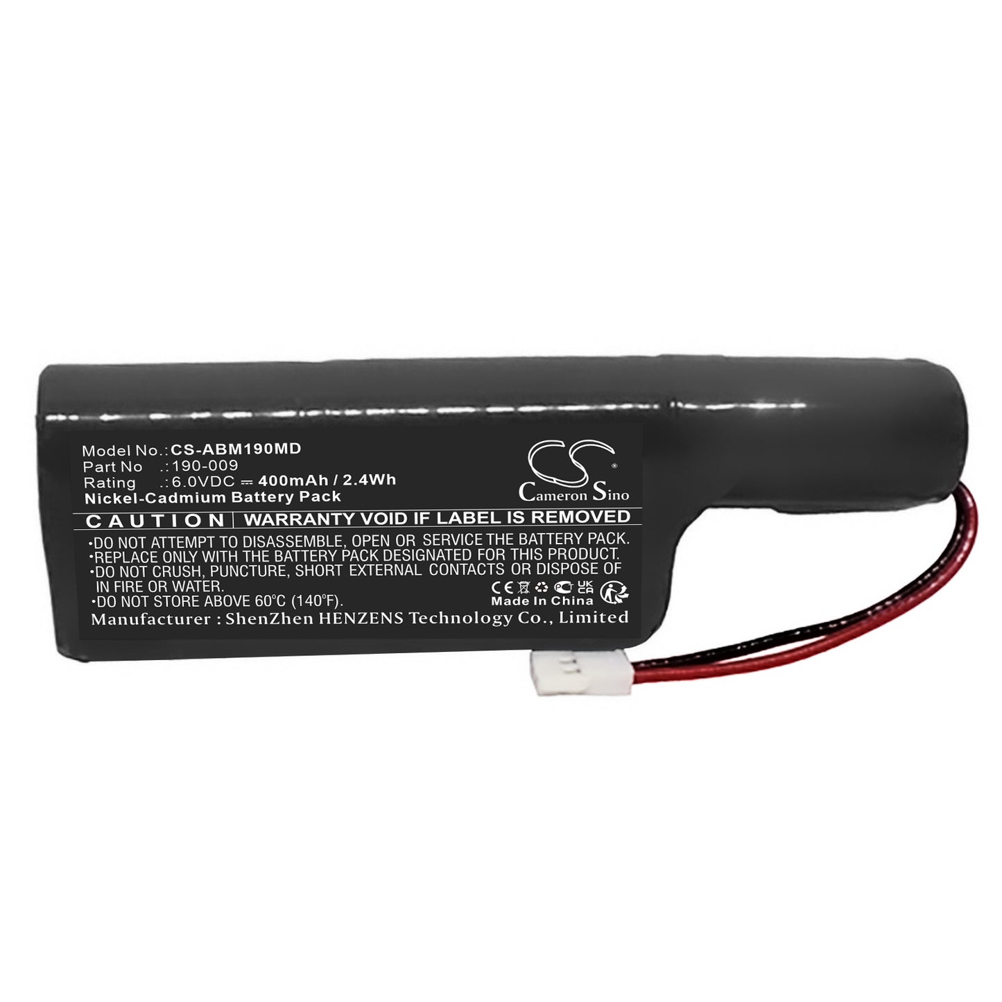 Battery for Alcon Autokeratometer / KeratoMeter – 6.0V 400mAh