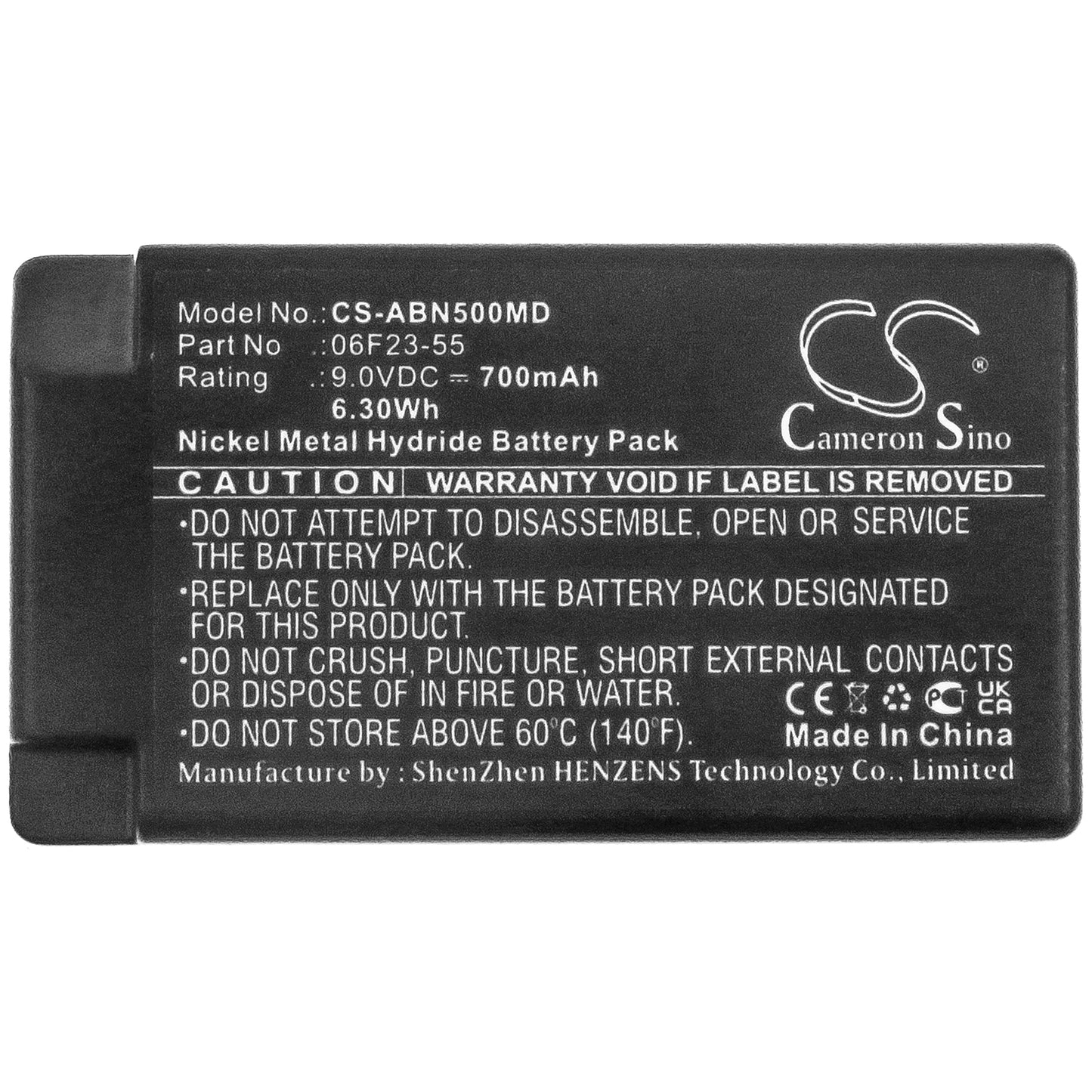 Battery for Abbott i-STAT 1 / i-STAT 300-G / AN-500 – 9.0V 700mAh