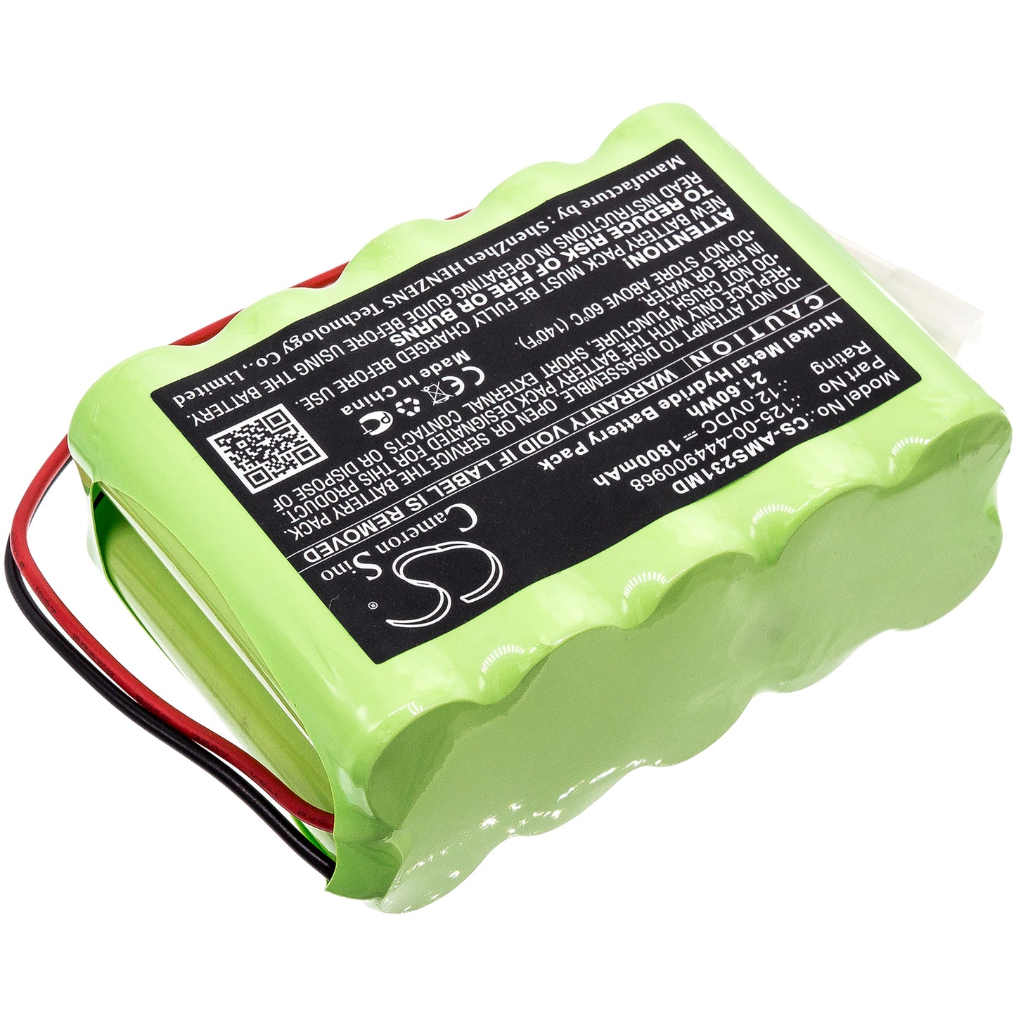 Battery for Alaris Medicalsystems Infusion Pump 531 231 – 12.0V 1800mAh