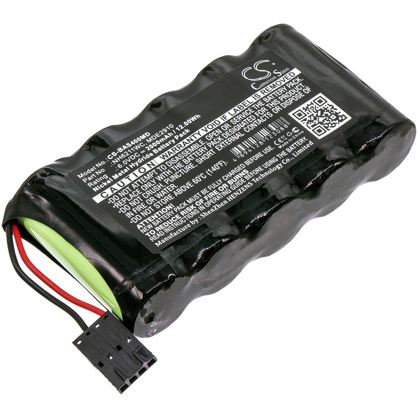 Battery for Baxter Healthcare Syringe Pump AS40 / AS50 / AS60A – 6.0V 2000mAh