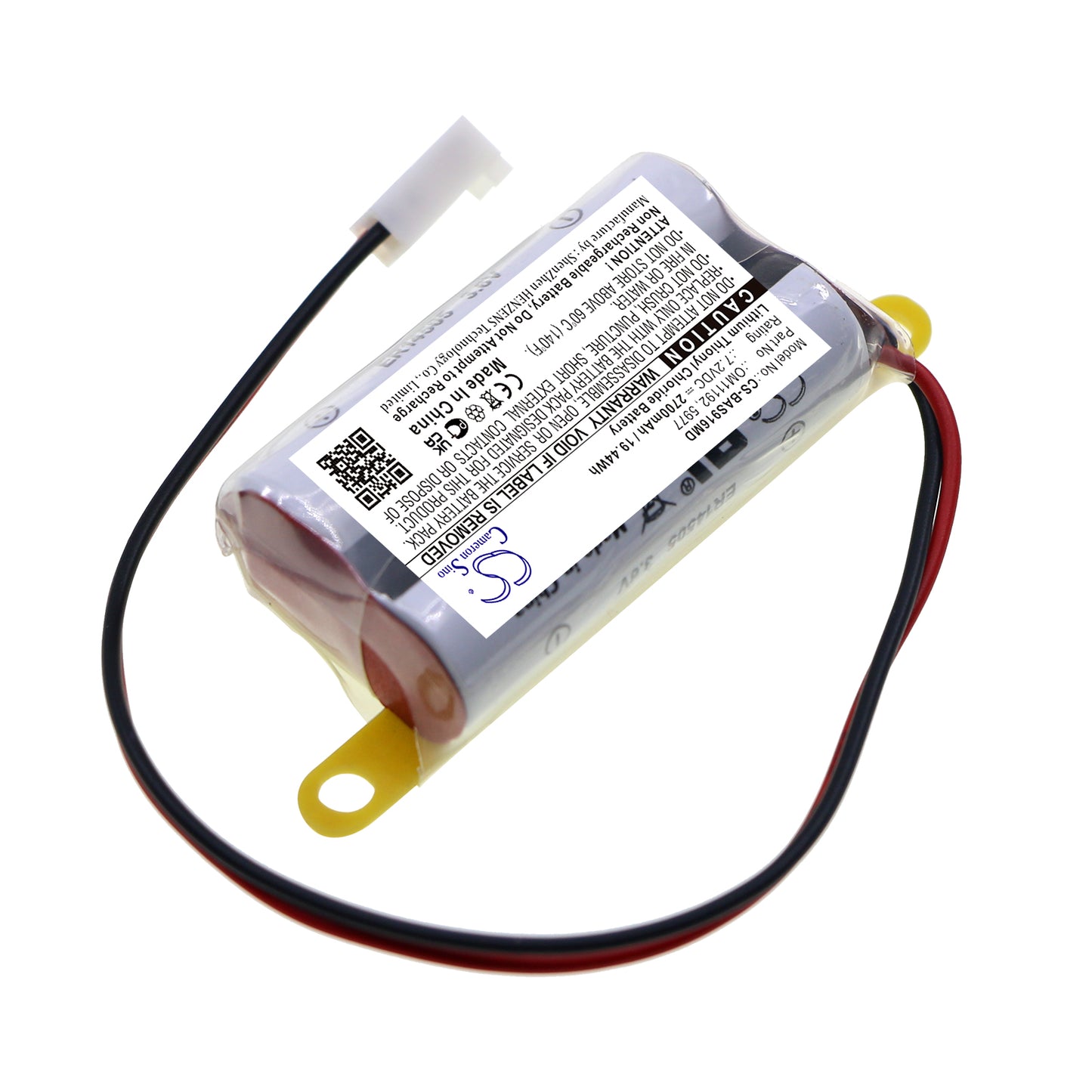 Battery for Baxter Healthcare Colleague Infusion Pump Memory – 7.2V 2700mAh