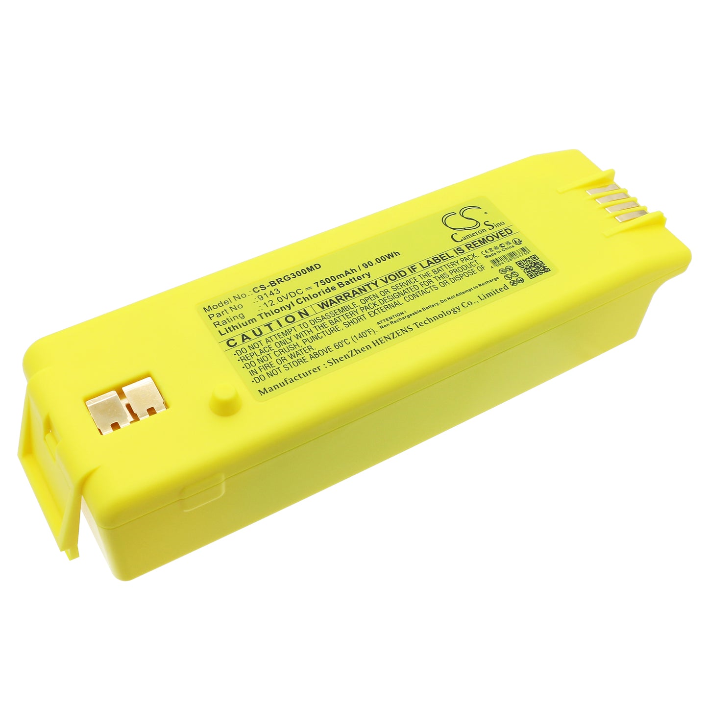 Battery compatible with Cardiac Science Powerheart G3 AED – 12V 7500mAh – CS-BRG300MD