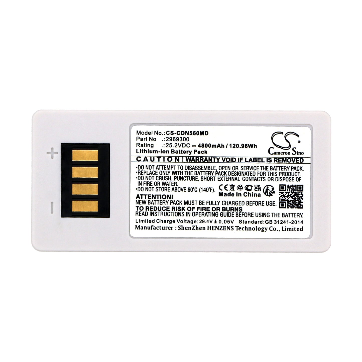 Battery for Medtronic / Covidien Puritan Bennett 560 Ventilator / Airox Legendair Ventilator – 25.2V 4800mAh