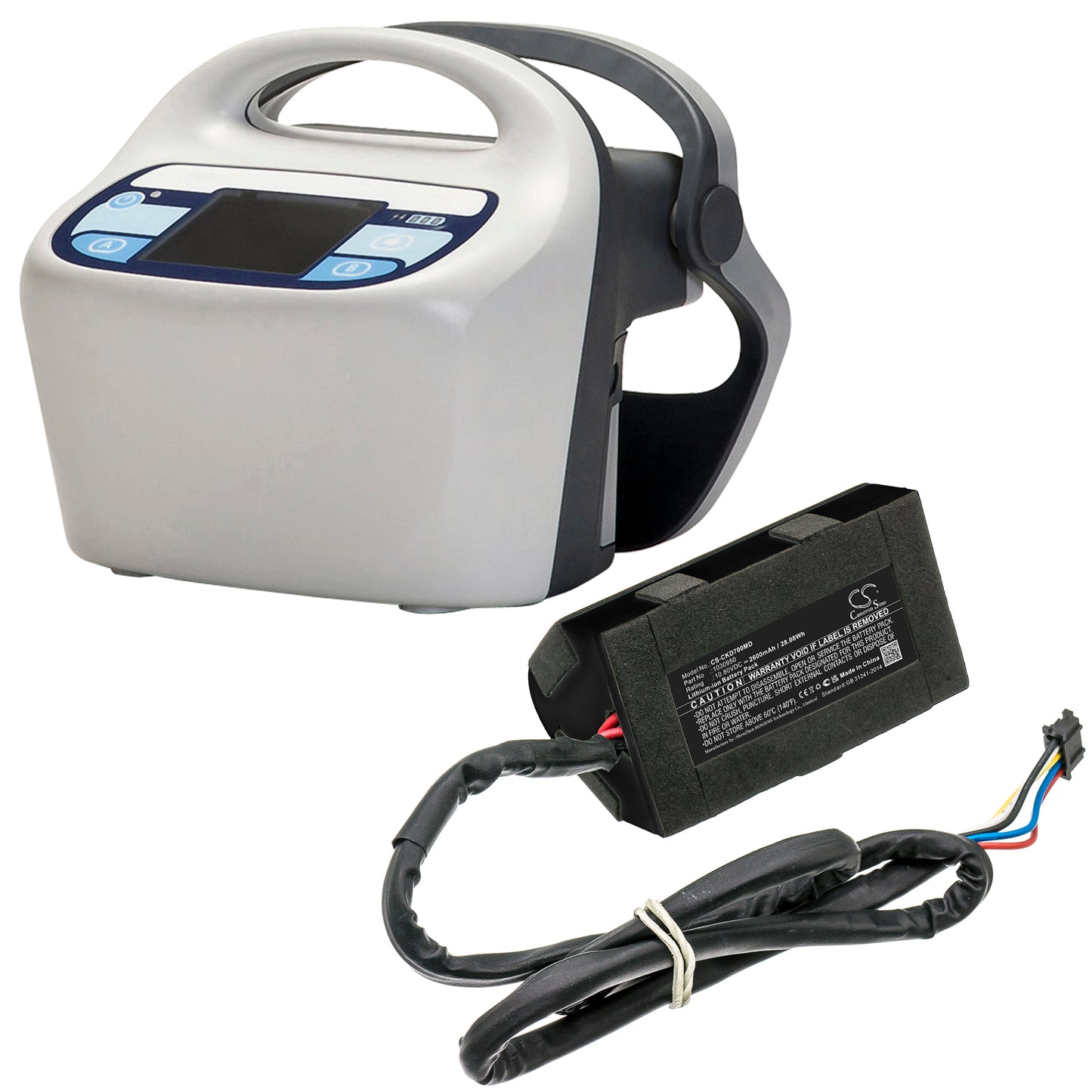Battery for Medtronic SCD700 / Covidien Kendall SCD 700 – 10.8V 2600mAh