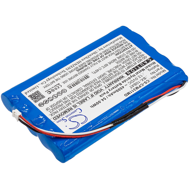 Battery for Colin Press-Mate PAL 3110 / Baxter Duxeo BX10 – 12V 4500mAh