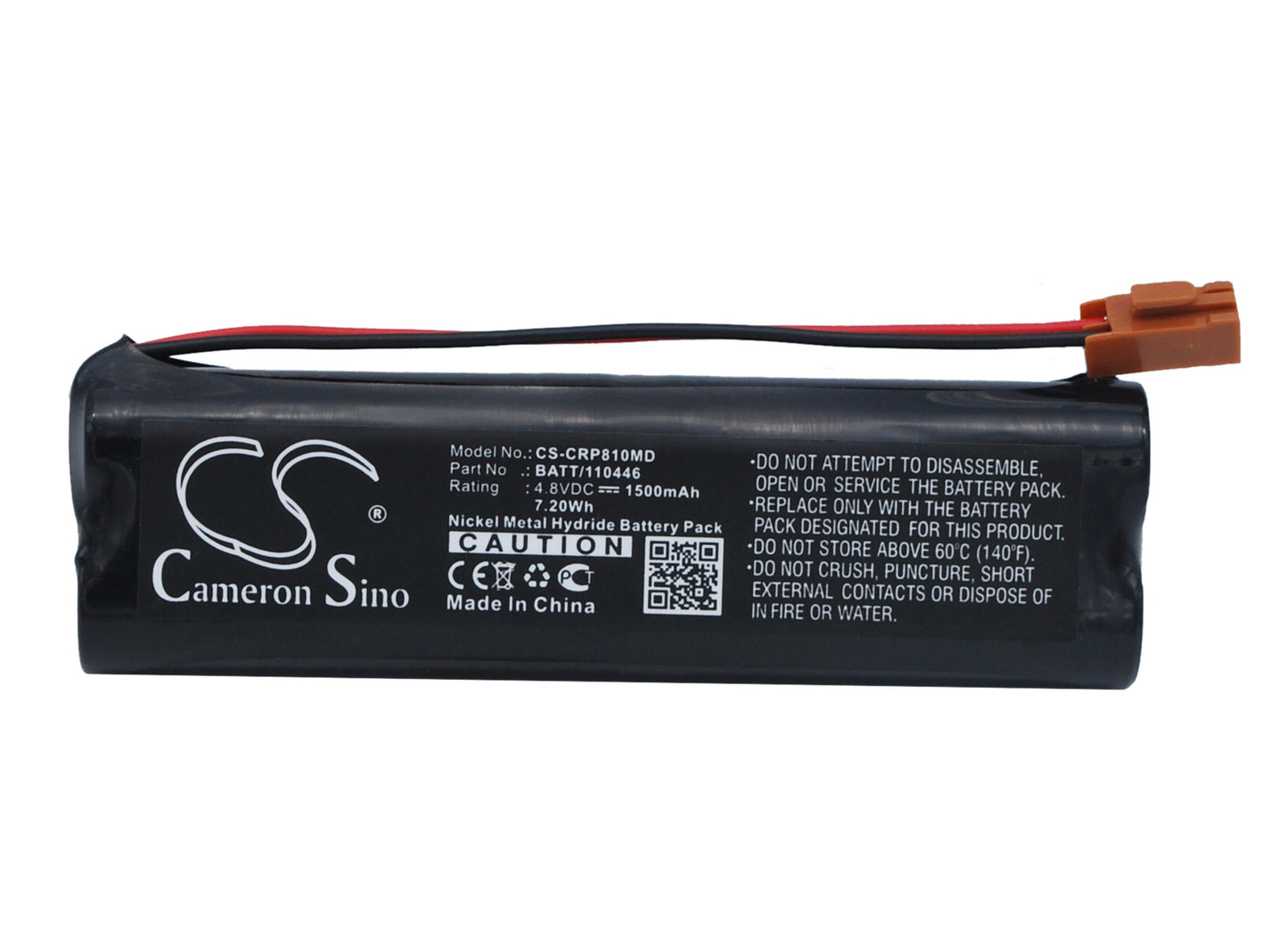 Battery for Criticon Dinamap P81 / P81T – 4.8V 1500mAh