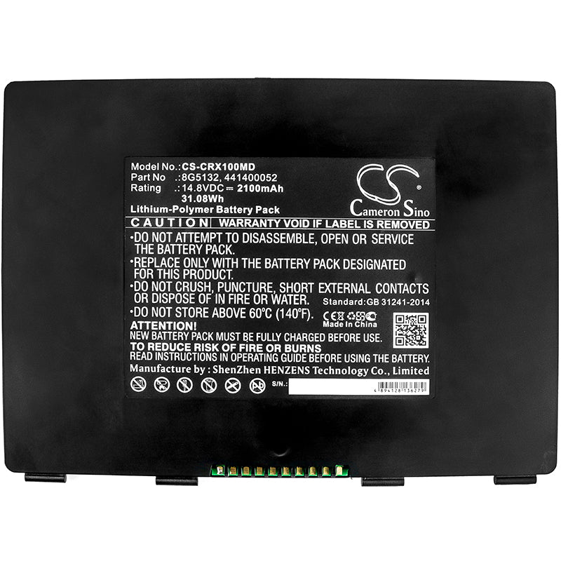 CS-CRX100MD Battery – Compatible with Carestream DRX-1 / SPAC1432 / 441400052