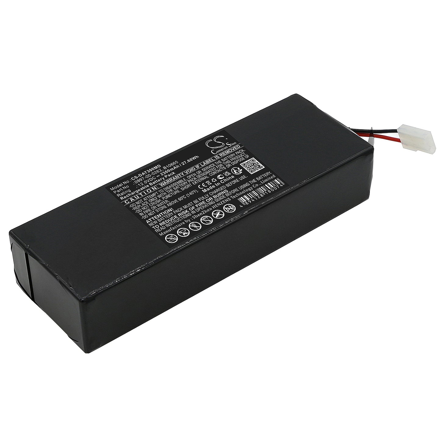 Battery for Datascope Accutorr 3 / 4 Monitor – 12.0V 2300mAh