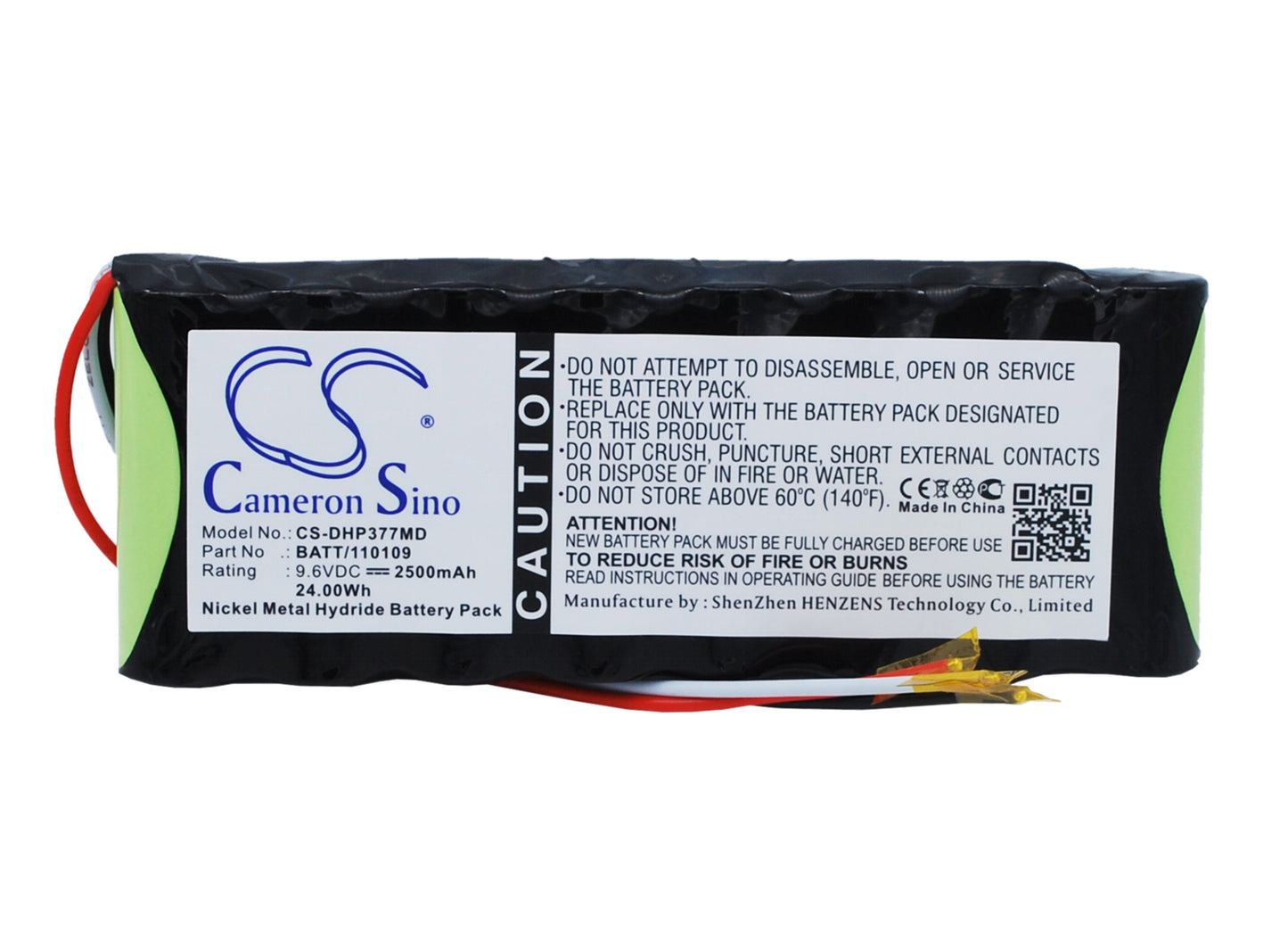 Battery for Datex Ohmeda Pulse Oximeter Biox 3770 3775 – 9.6V 2500mAh