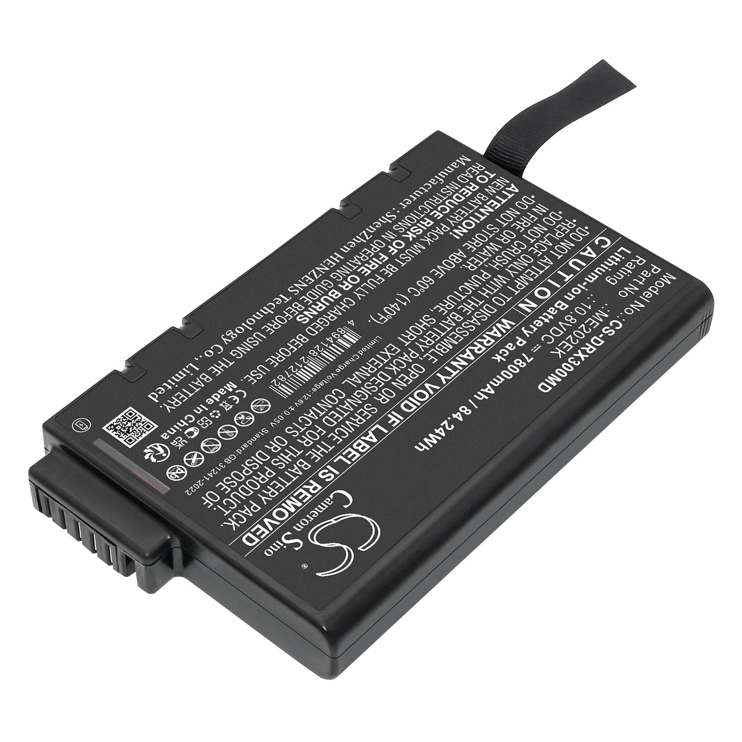 Battery for Drager Oxylog 3000 / Oxylog 3000 Plus / Oxylog 3000+ – 10.8V 7800mAh