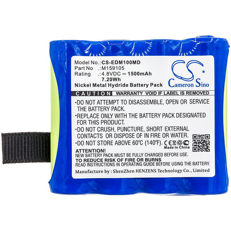 Battery for EDAN oximeter H100 / H100N / H100B – 4.8V 1500mAh