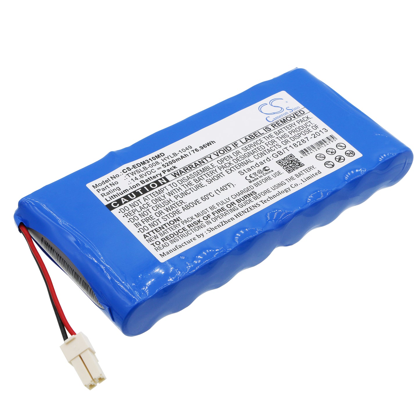 Battery for EDAN M3 – 14.8V 5200mAh