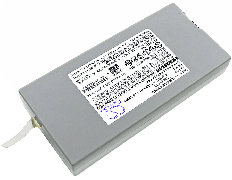 Battery for Drager Vista / EDAN Patient Monitors – 14.8V 5200mAh