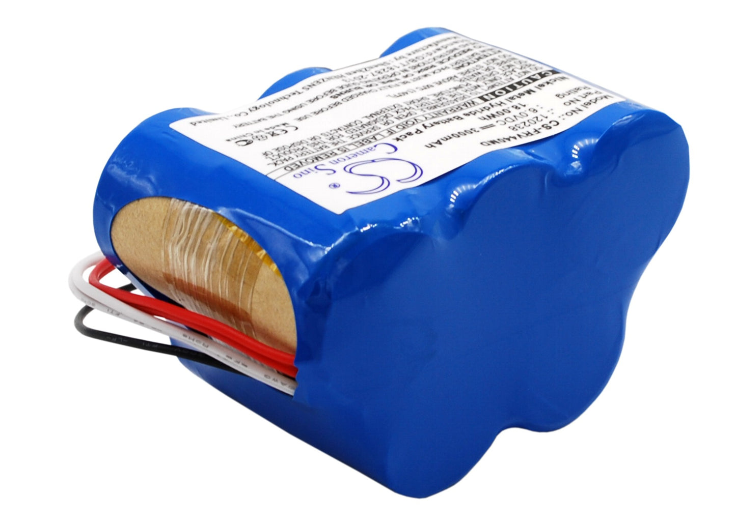 Medical Replacement Battery Compatible with Fresenius Infusion Pump– 3000mAh, 6V Ni-MH