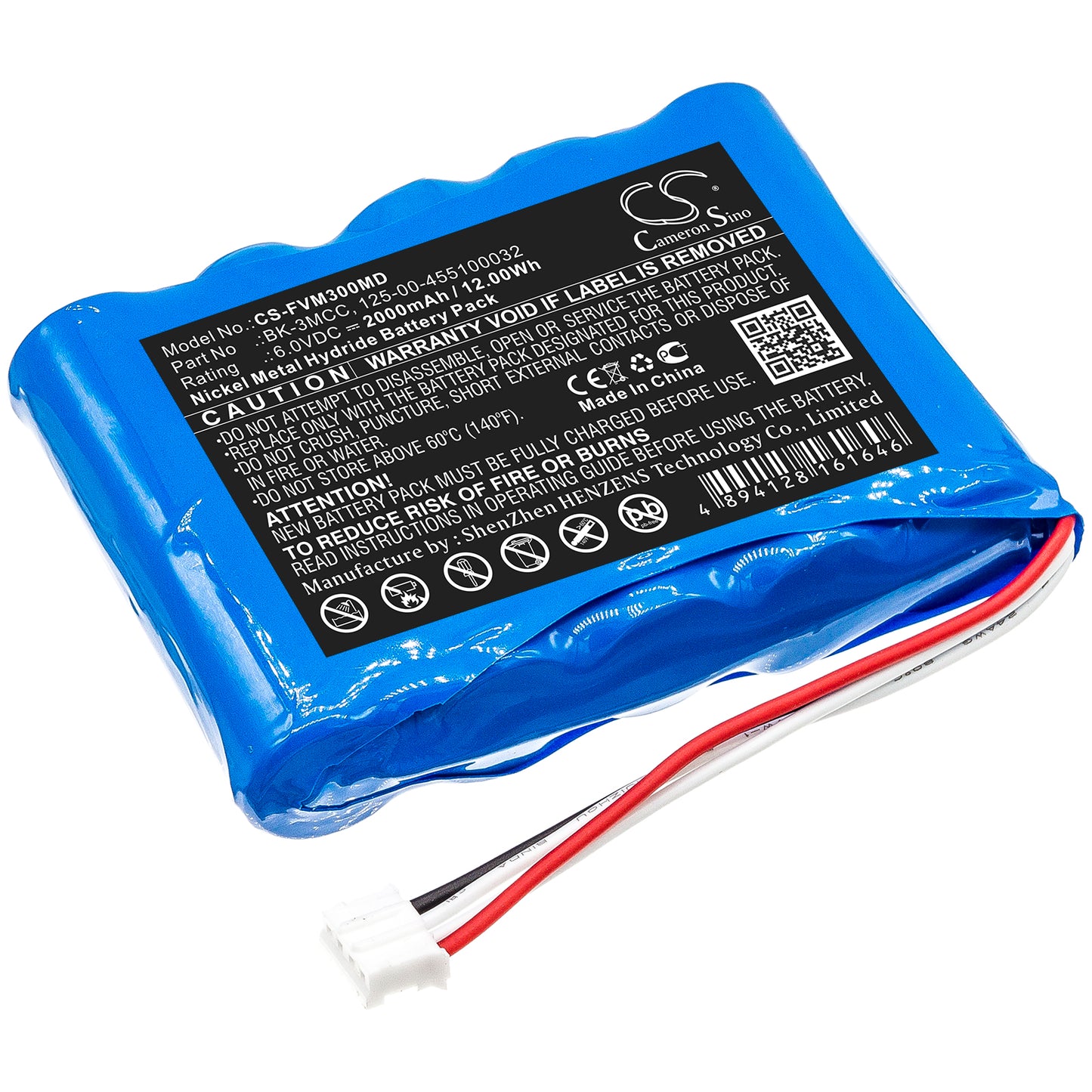Battery for Fresenius Injectomat 500 / Agilia Series Syringe Pump – 6.0V 2000mAh