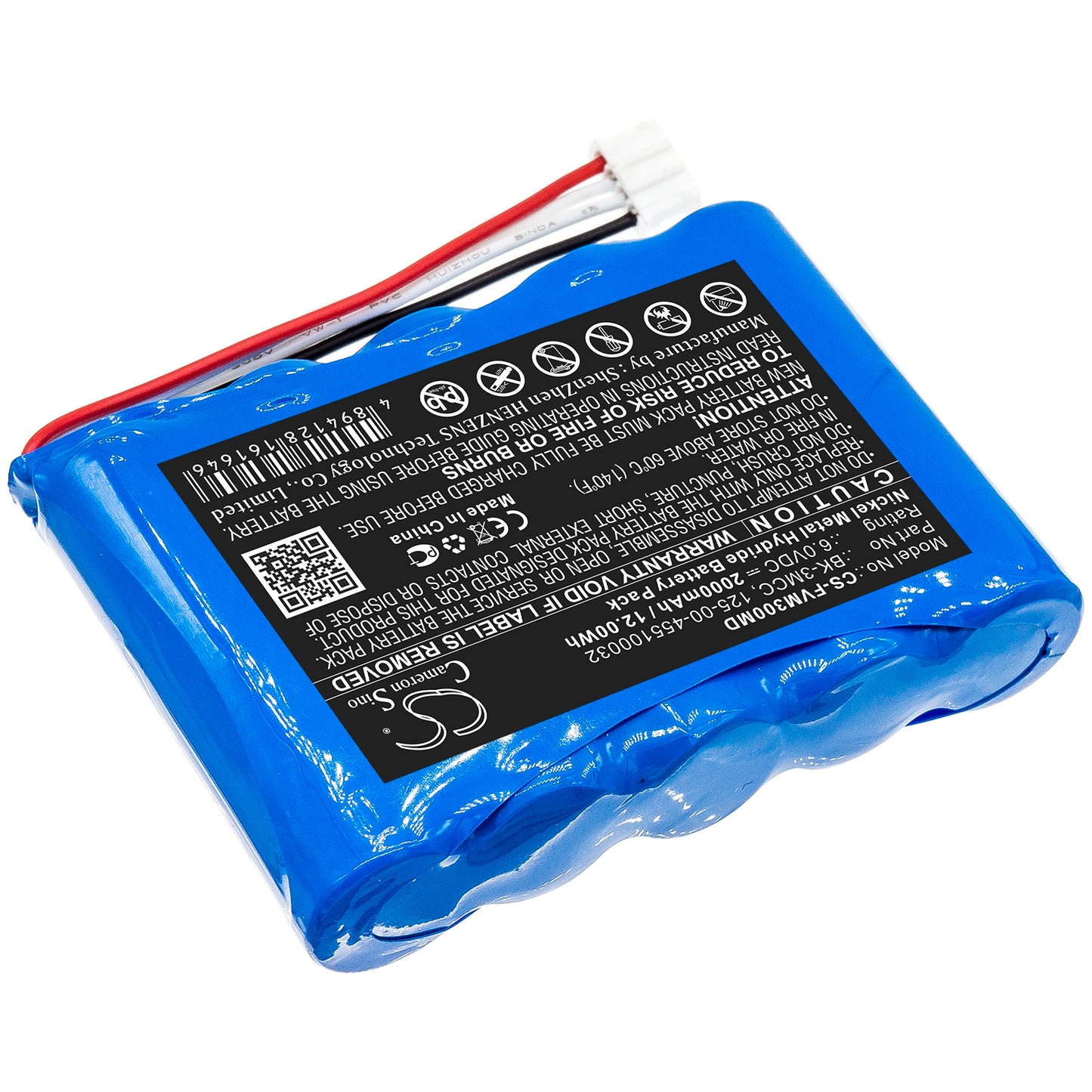 Battery for Fresenius Injectomat 500 / Agilia Series Syringe Pump – 6.0V 2000mAh