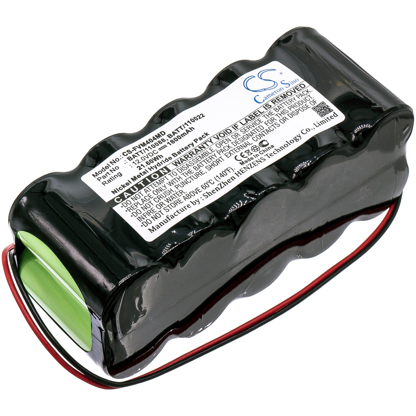 Battery for Fresenius MCM 404 504 / Volumed VP 2000 5000 / Infusion Pump Optima 2 3 – 12.0V 1800mAh