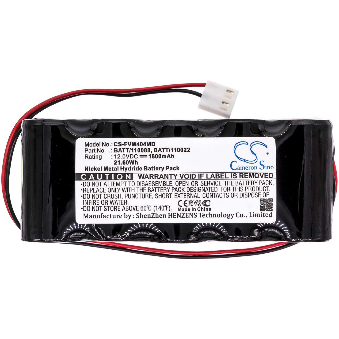 Battery for Fresenius MCM 404 504 / Volumed VP 2000 5000 / Infusion Pump Optima 2 3 – 12.0V 1800mAh