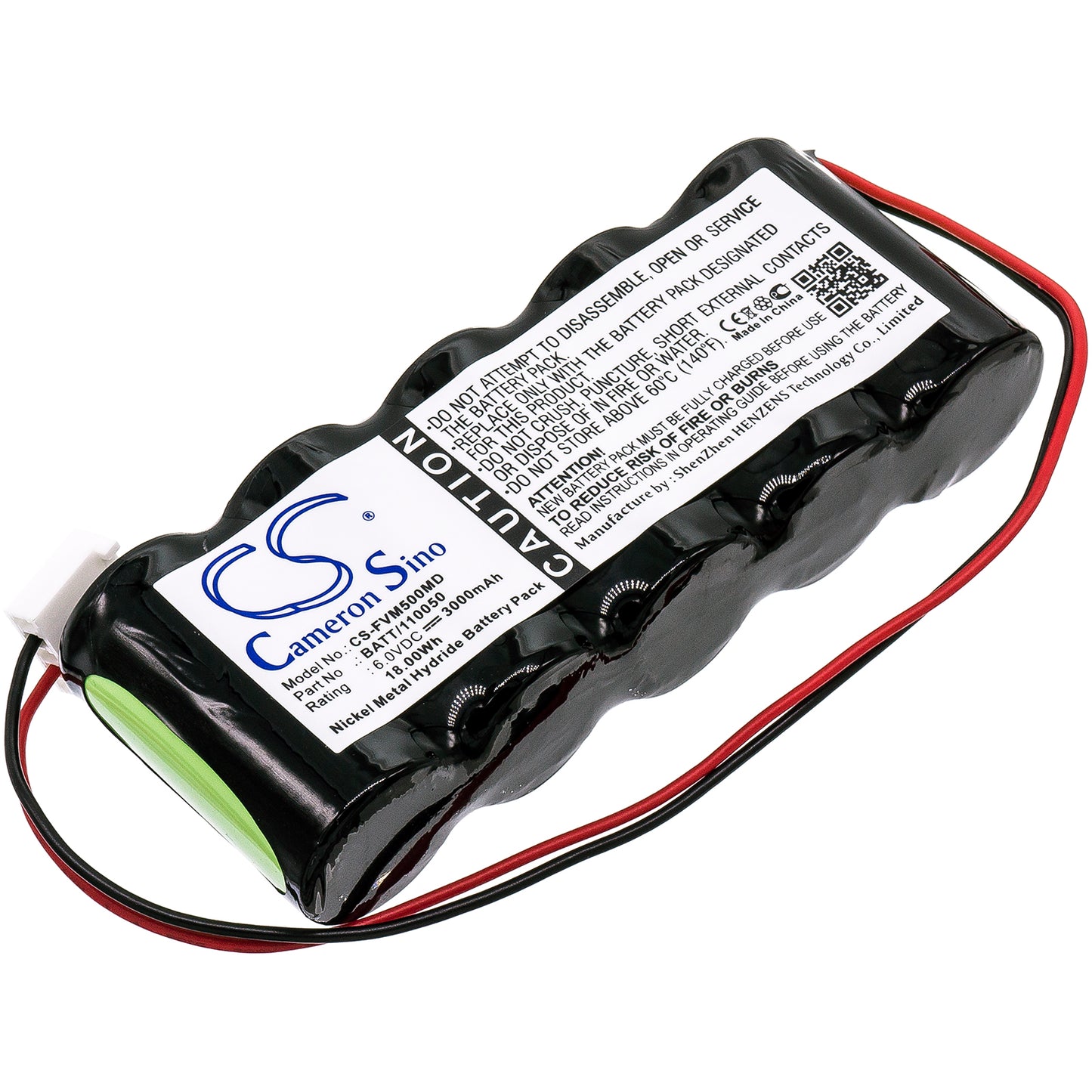 Battery for Fresenius MCM500 / MCM500D – 6.0V 3000mAh