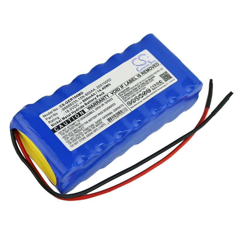 Battery for GE Responder 1000 / 1100 / SCP840 / SCP912 – 18.0V 800mAh