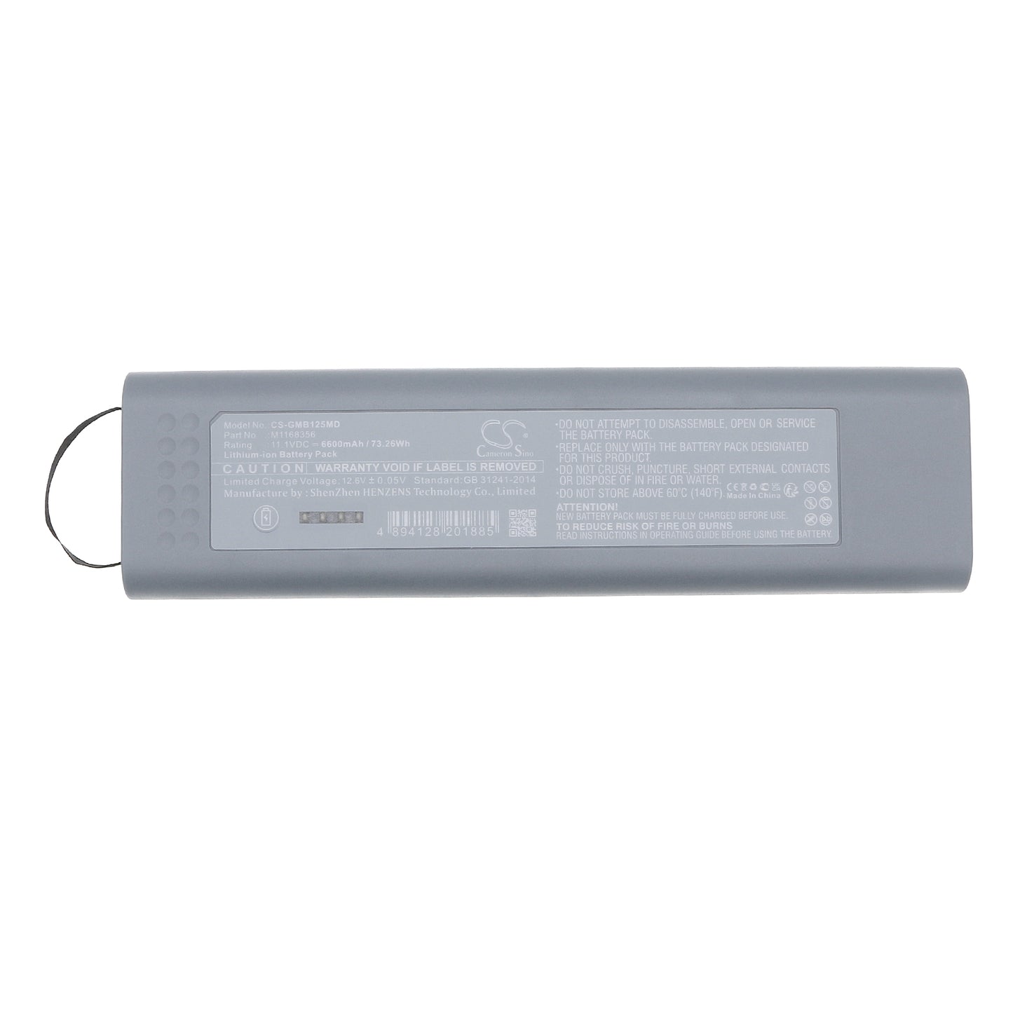 Battery for GE Carescape B650 B105 B125 Monitor – 11.1V 6600mAh