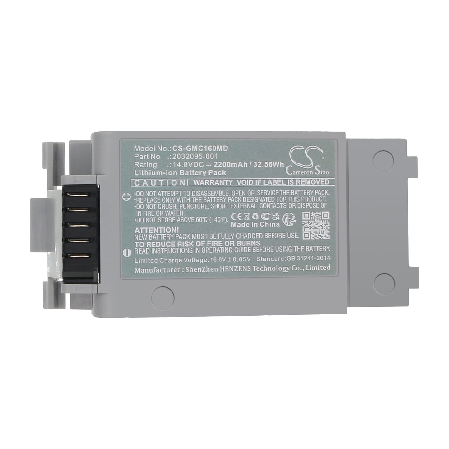 GE ECG Mac 1600, Mac 1600 Medical Replacement Battery compatible