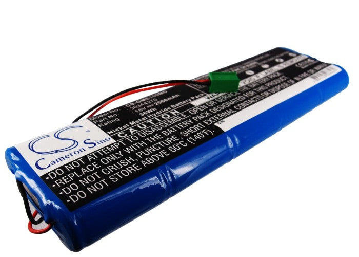 2000mAh Ni-MH Medical Battery – 18V/36Wh | Replacement New | Compatible with Hellige, GE & Marquette