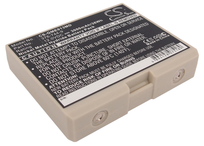 Battery for GE Hellige Defibrillator / CardioServ SCP-913 / SCP-915 / SCP-922 – 12.0V 3000mAh