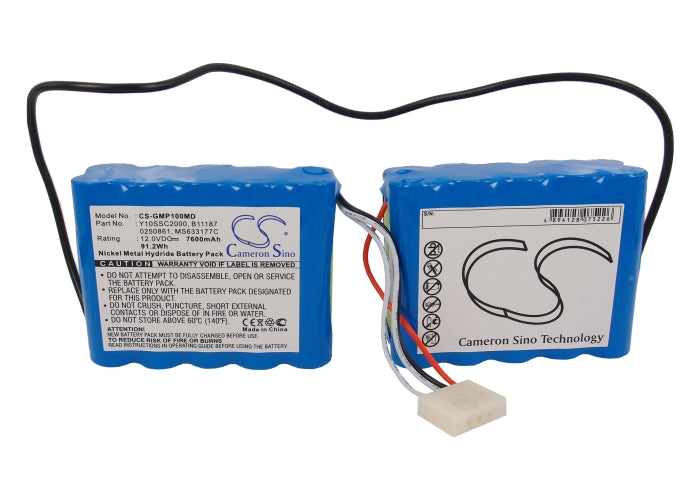 Battery for Criticon Pro 1000 / GE Dinamap Pro Series – 12V 7600mAh