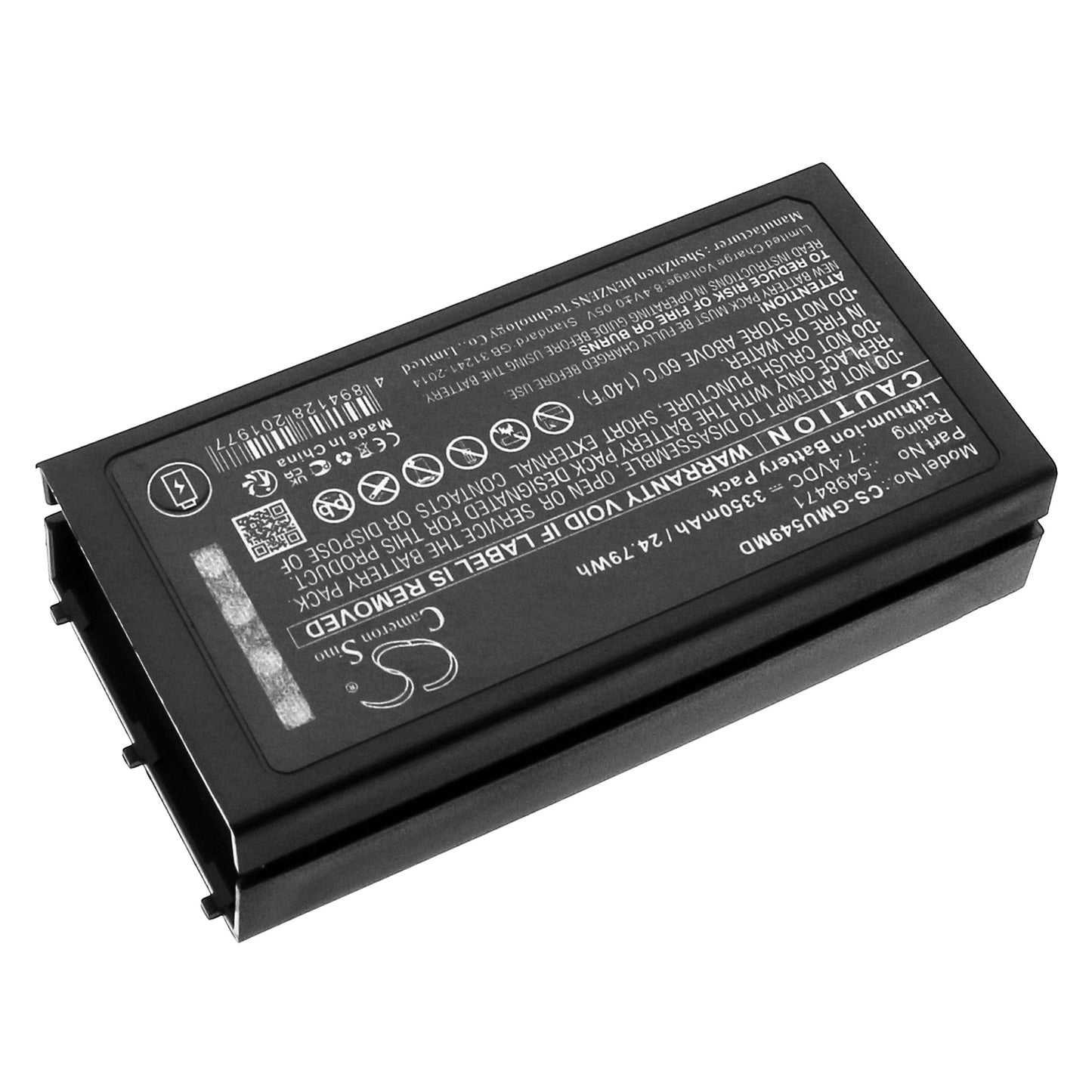 Battery for GE Vscan Access Portable Ultrasound – 7.4V 3350mAh Li-ion