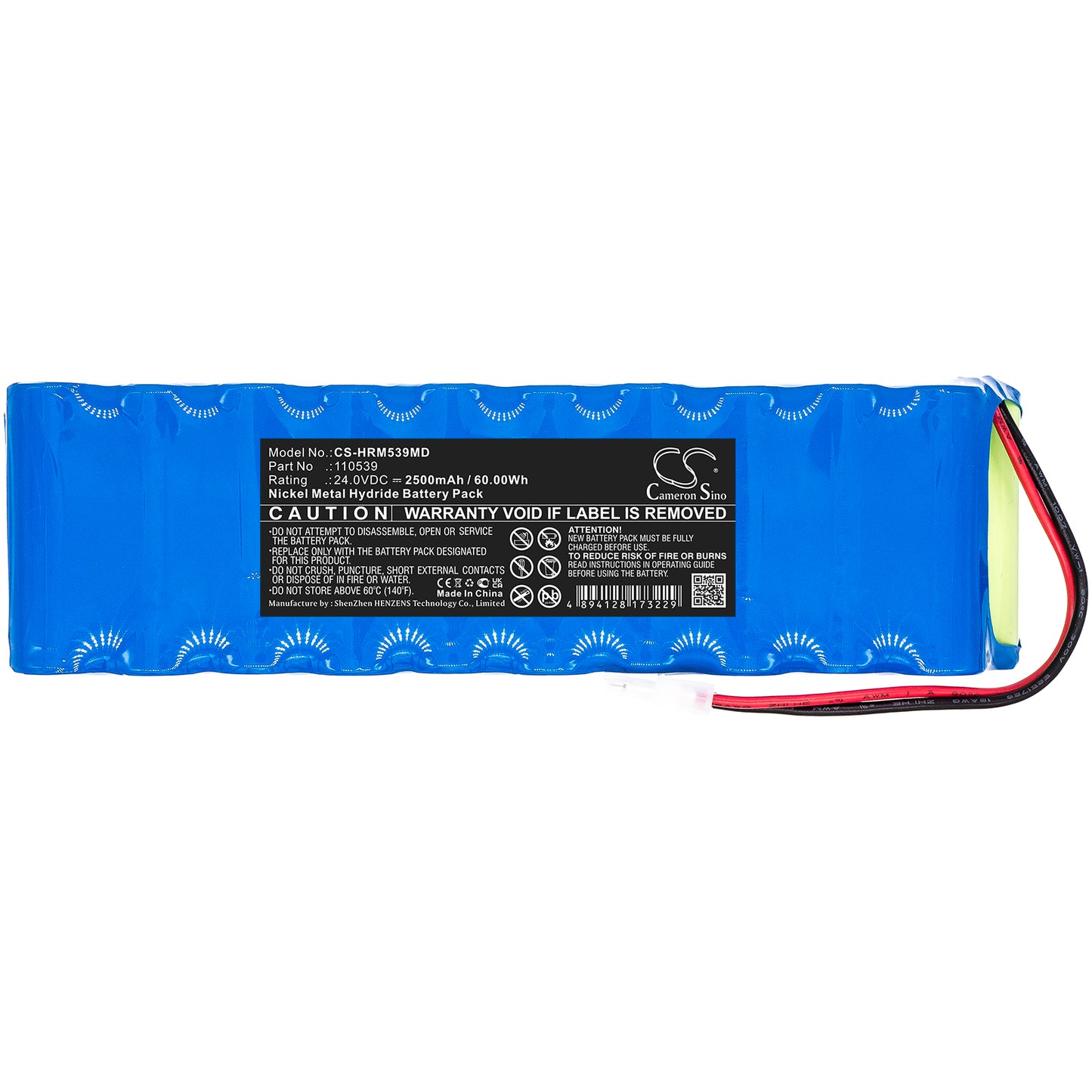 Battery for HillRom Lifter / Liko / Viking M – 24.0V 2500mAh