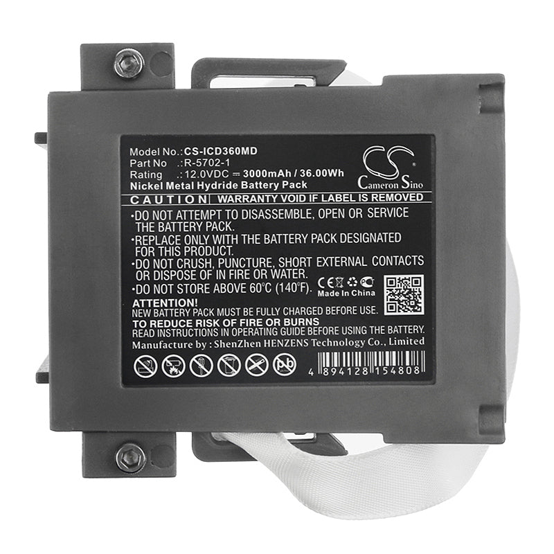 Battery for Innomed CA360B / CA360-B – 12.0V 3000mAh