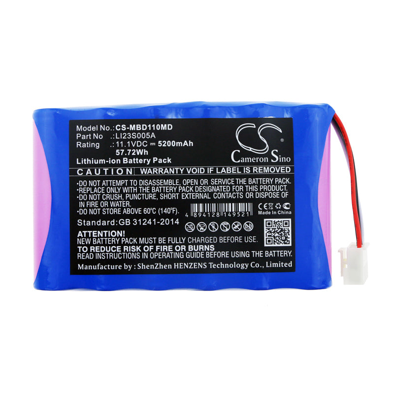 Battery for Mindray Umec10 – 11.1V 5200mAh
