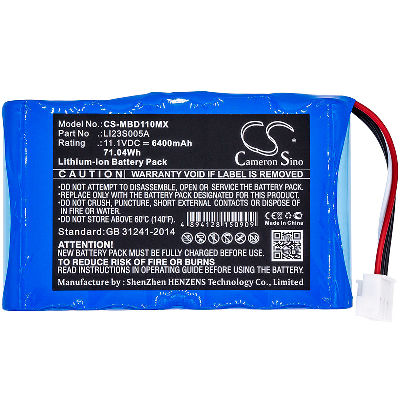 Battery for Mindray Umec10 – 11.1V 6400mAh
