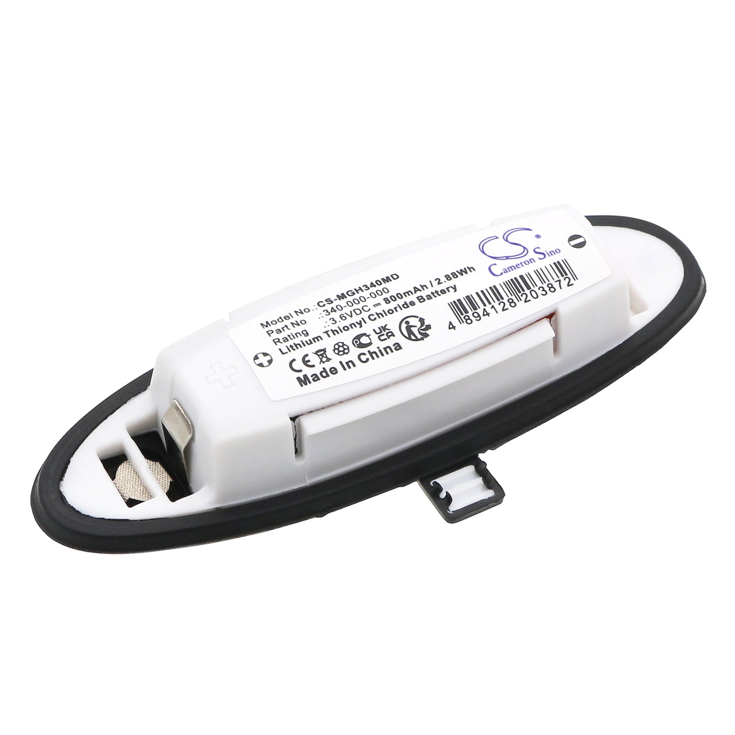 Battery compatible with Medtronic McGrath MAC Video Laryngoscope – 3.6V 800mAh Li-SOCl₂ – CS-MGH340MD
