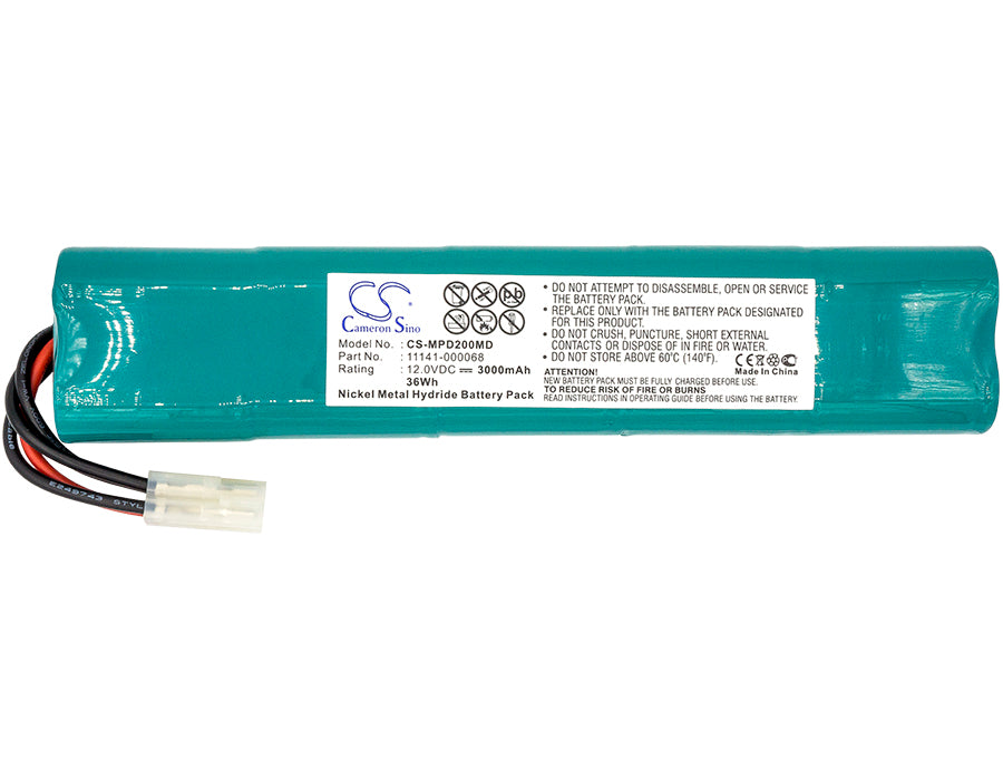 Battery for Medtronic Physio-Control Lifepak 20 Defibrillator – 12.0V 3000mAh