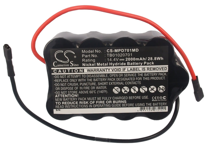 Replacement Battery for Medtronic DEFI-B – 14.4V Ni-MH – TB01020701