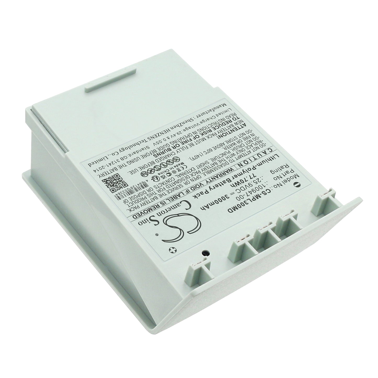High-Capacity Battery compatible with Medtronic & Physio-Control LUCAS 2 & LUCAS 3 – 3000mAh, 25.9V Li-Polymer