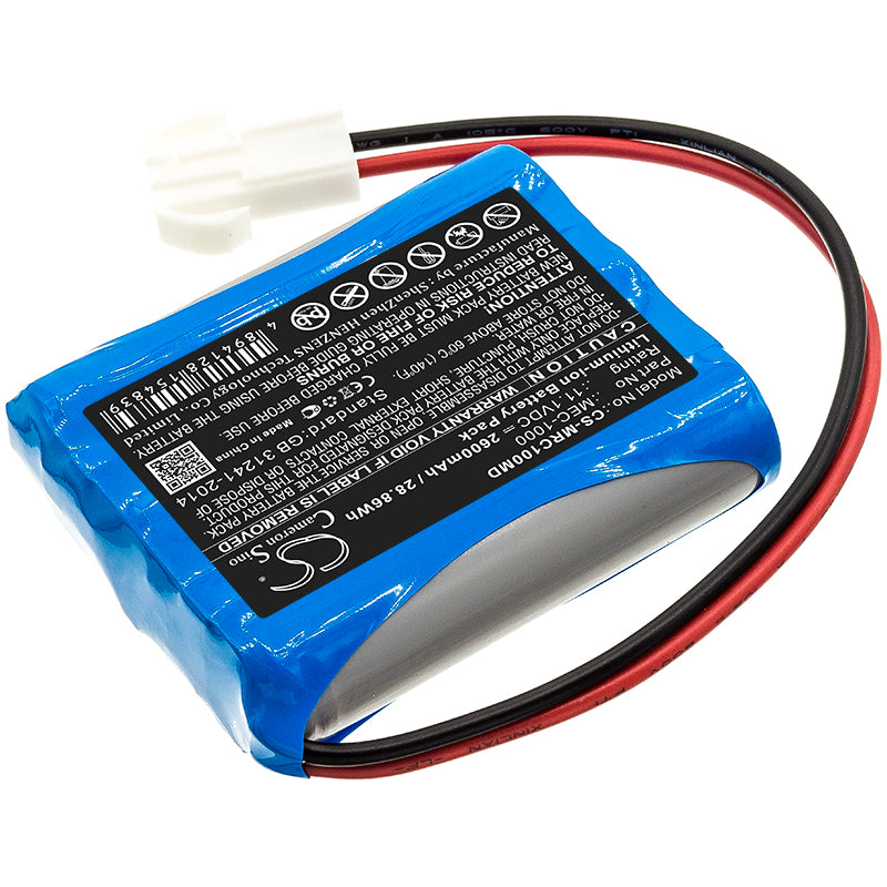 Mindray MEC-1000 2600mAh Medical Replacement Battery
