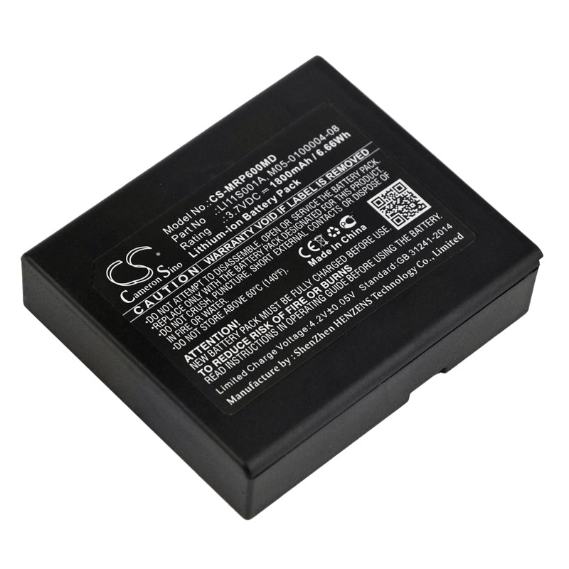 Battery for Mindray PM60 / DPM2 Pulse Oximeter – 3.7V 1800mAh