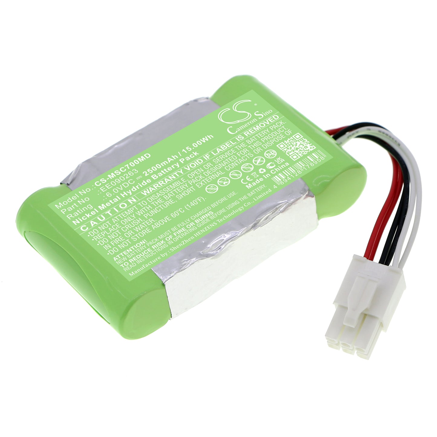 Battery for Siemens SC7000 / SC9000 Patient Monitor – 6.0V 2500mAh