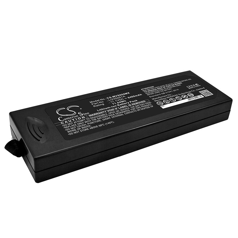 Battery for Mindray VS800 / WATO EX-20 / EX-25 / EX-30 / EX-35 / EX-50 / EX-55 / EX-60 / EX-65 / PM8000 / PM7000 / PM9000 – 11.1V 6400mAh