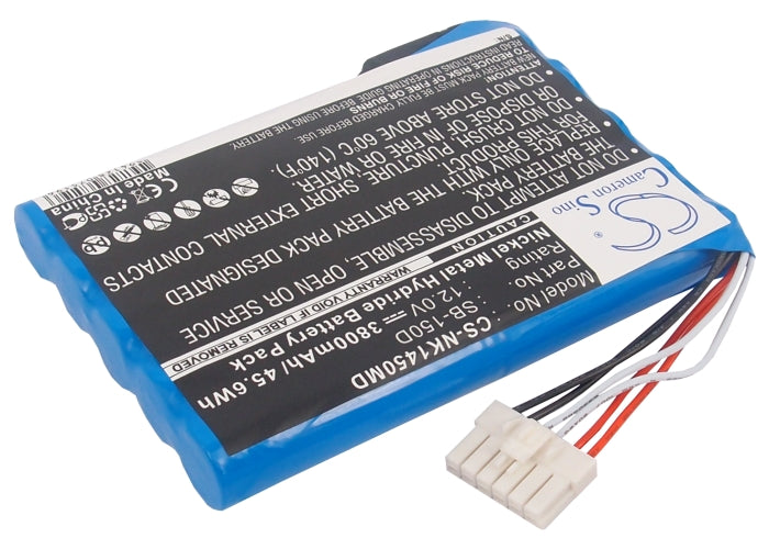 Battery for Nihon Kohden ECG-1500 / ECG-1510 / ECG-1560 / ECG-1550 / ECG-1550P / ECG-1400 / ECG-1450 / ECG-1550K / ECG-1500K / ECG-1530 – 12.0V 3800mAh