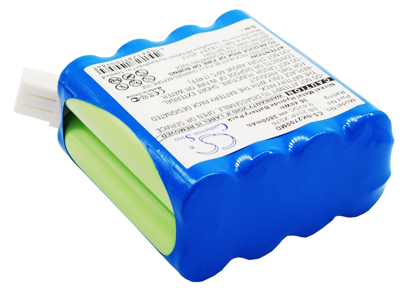 Battery for Nihon Kohden PVM-2700 / PVM-2701 / PVM-2703 Monitor – 9.6V 3800mAh