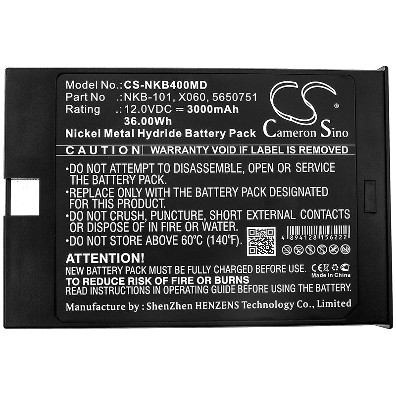 Battery for Nihon Kohden BSM-4000 / TEC825 / Lifescope – 12V 3000mAh