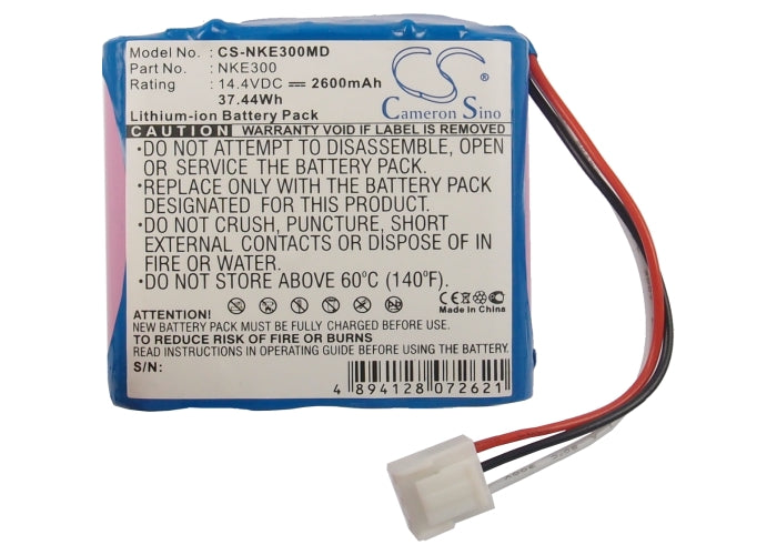 Battery for Nihon Kohden / Edan SE-300A / SE-300B – 14.4V 2600mAh