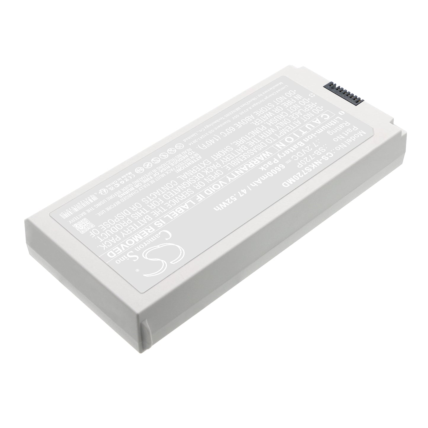 Battery for Nihon Kohden Lifescope SVM-7200 / SVM-7260 Monitor – 7.2V 6600mAh