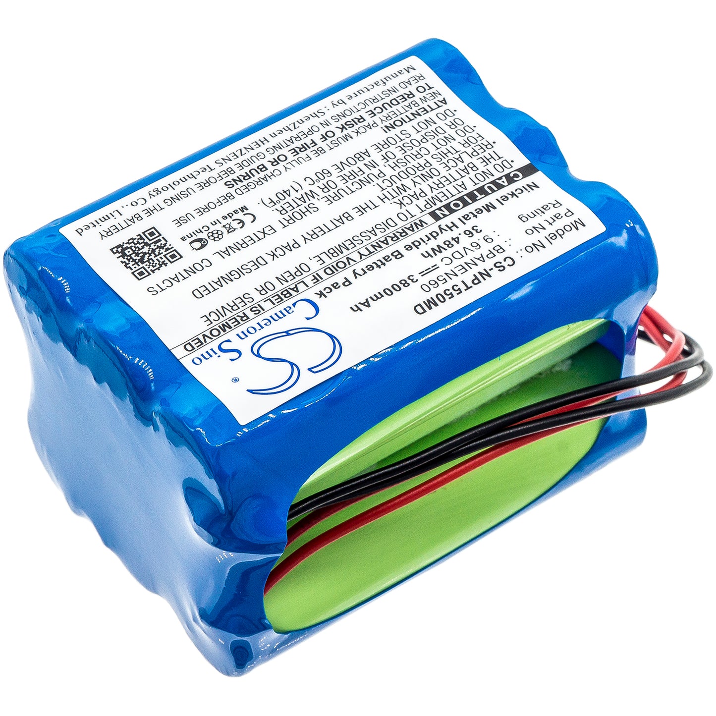Battery for Covidien N550 N560 / Nellcor N-550B N-560 / Mediana M6008-O – 9.6V 3800mAh