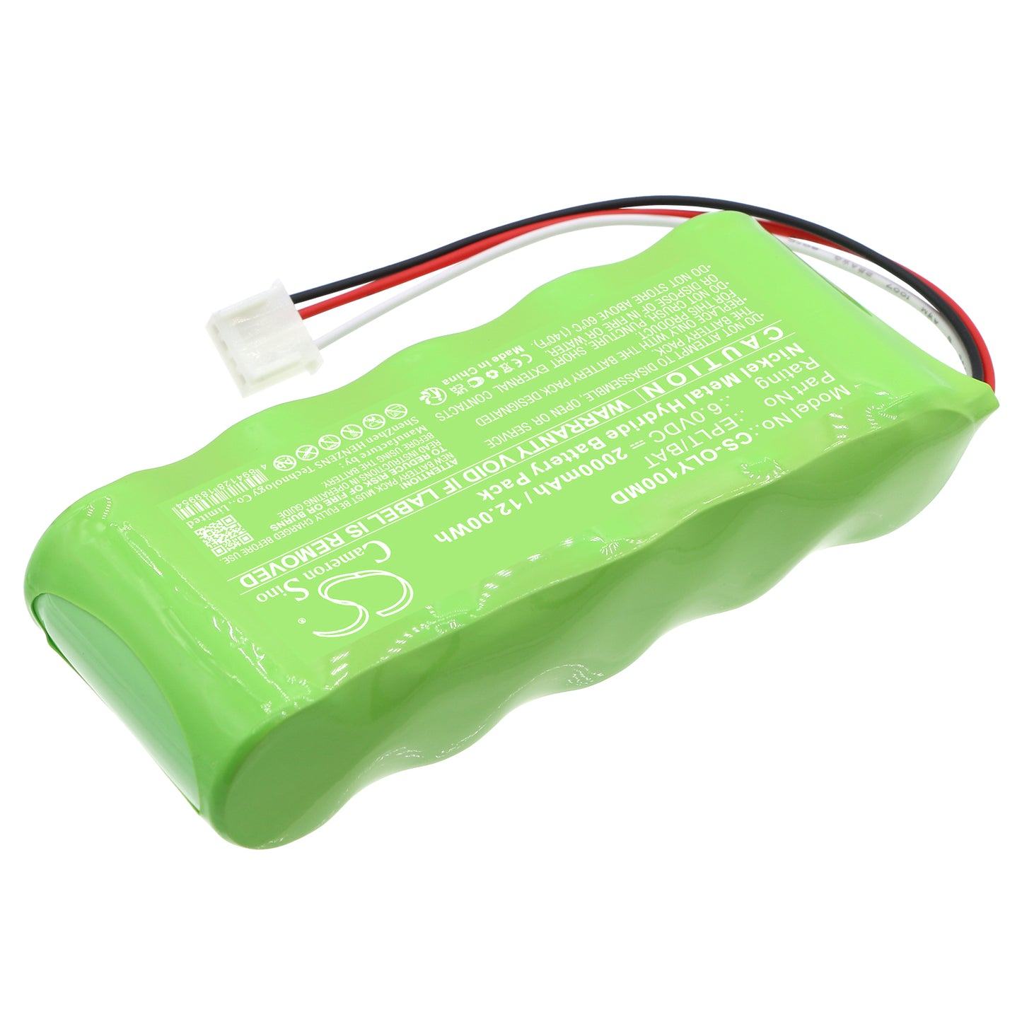 Battery for Olympus EPOCH LT Ultrasonic Flaw Detector – 6.0V 2000mAh